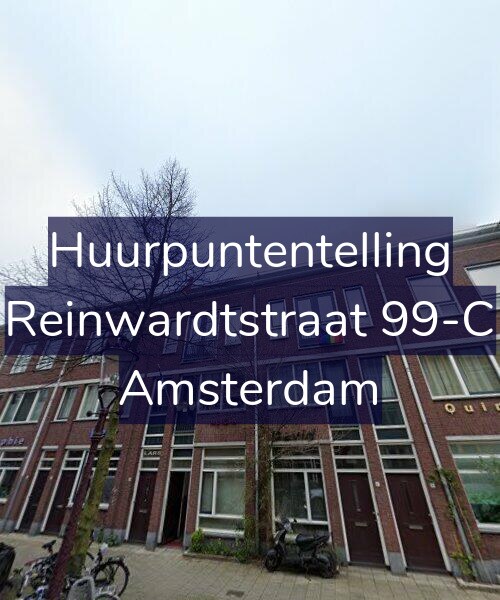 Foto gevel Huurpuntentelling voor Reinwardtstraat 99-C, Amsterdam