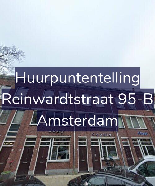 Foto gevel Huurpuntentelling voor Reinwardtstraat 95-B, Amsterdam