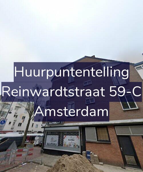 Foto gevel Huurpuntentelling voor Reinwardtstraat 59-C, Amsterdam