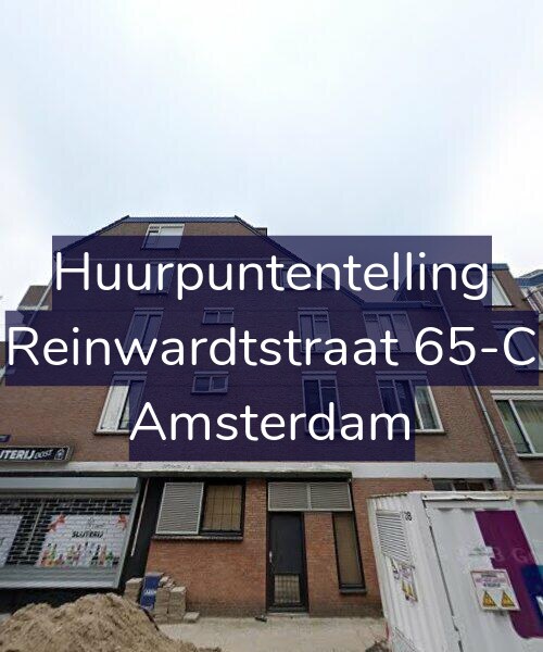 Foto gevel Huurpuntentelling voor Reinwardtstraat 65-C, Amsterdam