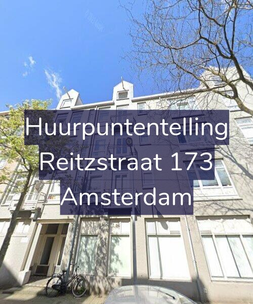 Foto gevel Huurpuntentelling voor Reitzstraat 173, Amsterdam