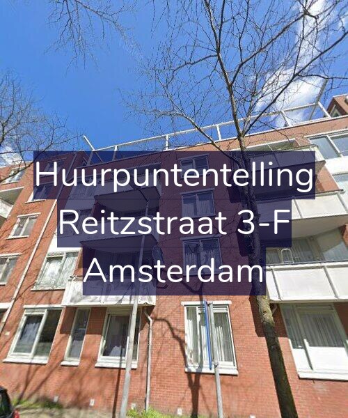 Foto gevel Huurpuntentelling voor Reitzstraat 3-F, Amsterdam