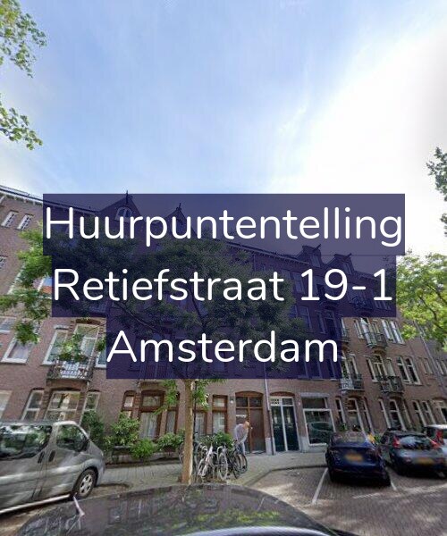 Foto gevel Huurpuntentelling voor Retiefstraat 19-1, Amsterdam