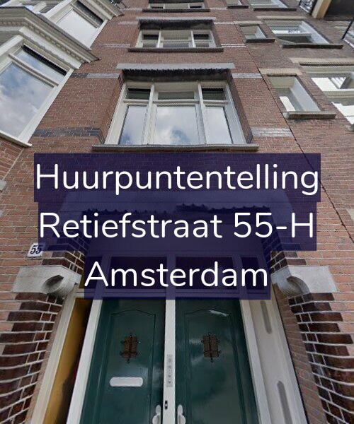 Foto gevel Huurpuntentelling voor Retiefstraat 55-H, Amsterdam