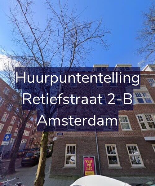 Foto gevel Huurpuntentelling voor Retiefstraat 2-B, Amsterdam