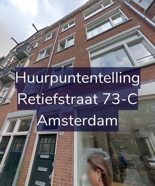 Foto gevel Huurpuntentelling voor Retiefstraat 73-C, Amsterdam