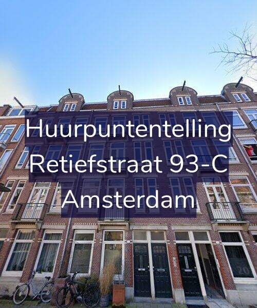 Foto gevel Huurpuntentelling voor Retiefstraat 93-C, Amsterdam