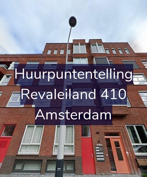 Foto gevel Huurpuntentelling voor Revaleiland 410, Amsterdam