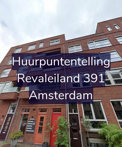Foto gevel Huurpuntentelling voor Revaleiland 391, Amsterdam