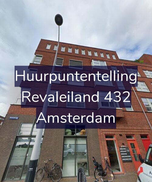 Foto gevel Huurpuntentelling voor Revaleiland 432, Amsterdam