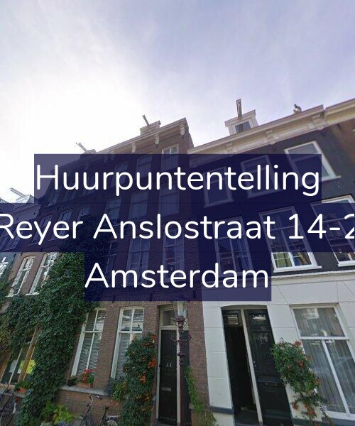 Foto gevel Huurpuntentelling voor Reyer Anslostraat 14-2, Amsterdam