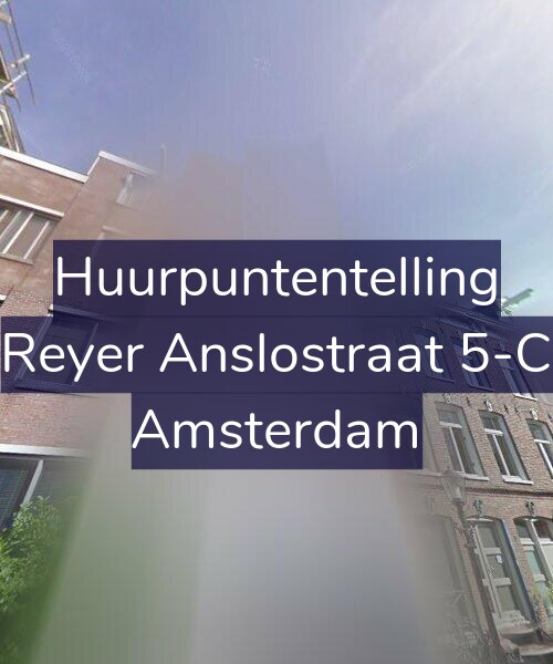 Foto gevel Huurpuntentelling voor Reyer Anslostraat 5-C, Amsterdam