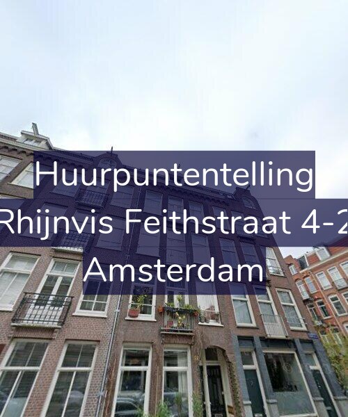 Foto gevel Huurpuntentelling voor Rhijnvis Feithstraat 4-2, Amsterdam