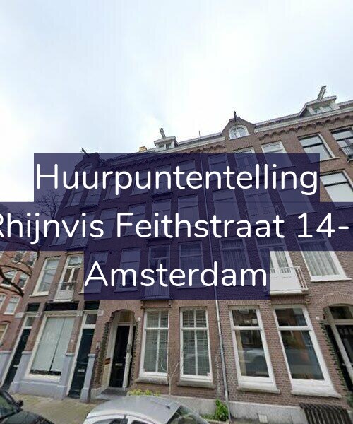 Foto gevel Huurpuntentelling voor Rhijnvis Feithstraat 14-1, Amsterdam