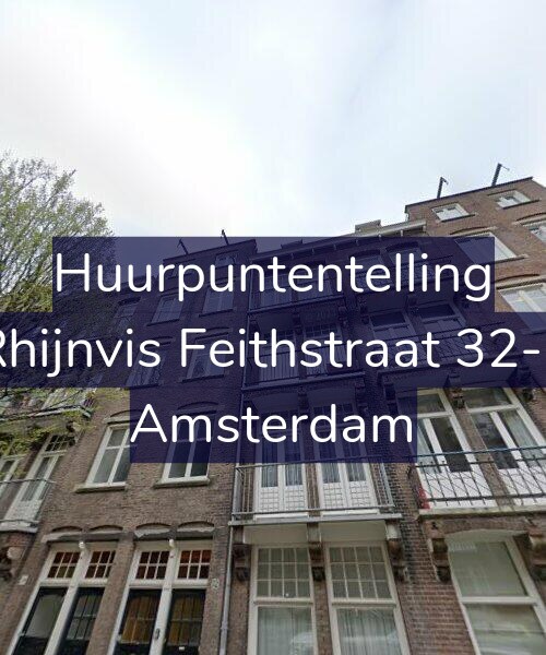 Foto gevel Huurpuntentelling voor Rhijnvis Feithstraat 32-2, Amsterdam