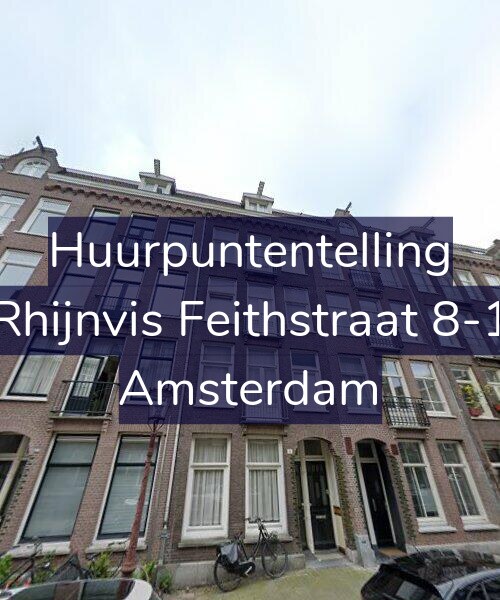 Foto gevel Huurpuntentelling voor Rhijnvis Feithstraat 8-1, Amsterdam
