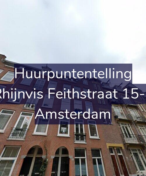 Foto gevel Huurpuntentelling voor Rhijnvis Feithstraat 15-3, Amsterdam