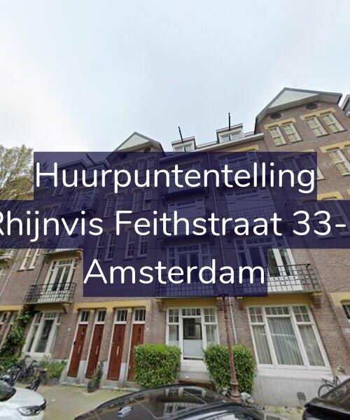 Foto gevel Huurpuntentelling voor Rhijnvis Feithstraat 33-1, Amsterdam