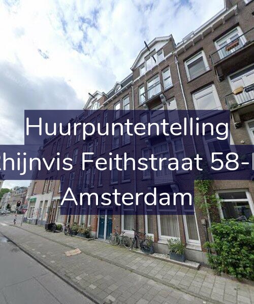 Foto gevel Huurpuntentelling voor Rhijnvis Feithstraat 58-H, Amsterdam