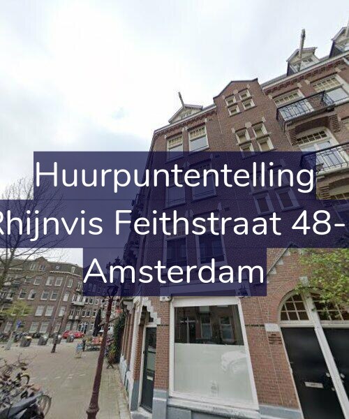 Foto gevel Huurpuntentelling voor Rhijnvis Feithstraat 48-1, Amsterdam