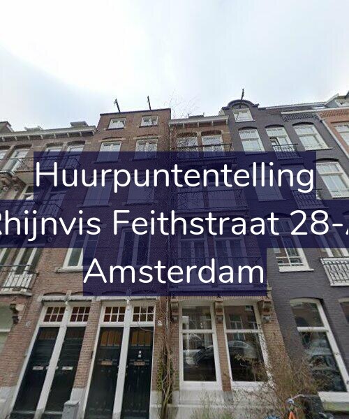 Foto gevel Huurpuntentelling voor Rhijnvis Feithstraat 28-A, Amsterdam