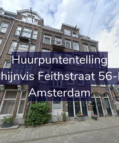 Foto gevel Huurpuntentelling voor Rhijnvis Feithstraat 56-H, Amsterdam