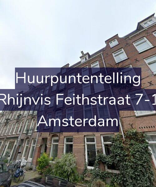 Foto gevel Huurpuntentelling voor Rhijnvis Feithstraat 7-1, Amsterdam