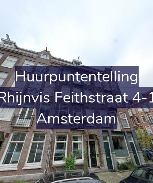 Foto gevel Huurpuntentelling voor Rhijnvis Feithstraat 4-1, Amsterdam