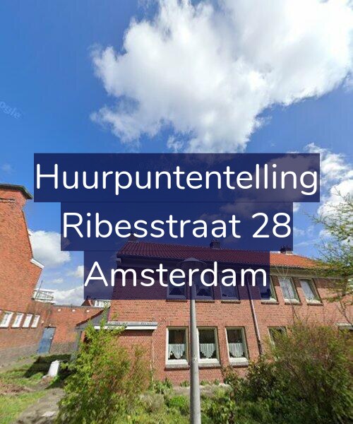 Foto gevel Huurpuntentelling voor Ribesstraat 28, Amsterdam