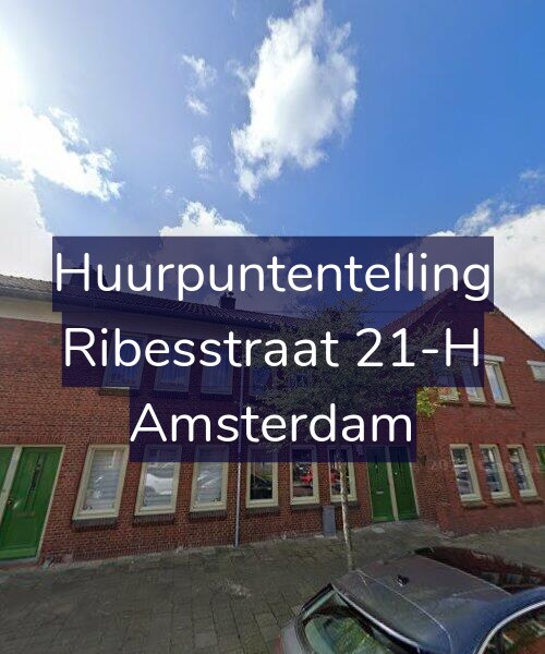 Foto gevel Huurpuntentelling voor Ribesstraat 21-H, Amsterdam