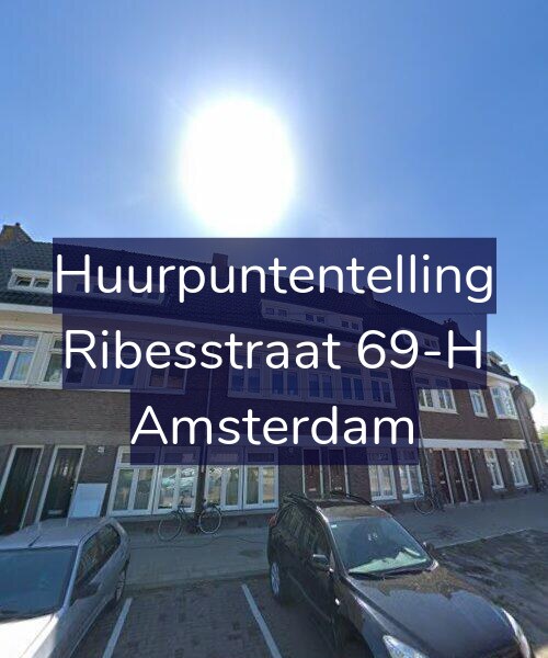 Foto gevel Huurpuntentelling voor Ribesstraat 69-H, Amsterdam
