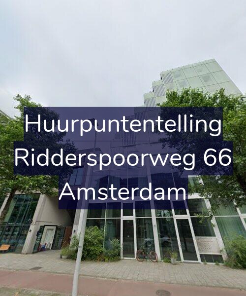 Foto gevel Huurpuntentelling voor Ridderspoorweg 66, Amsterdam
