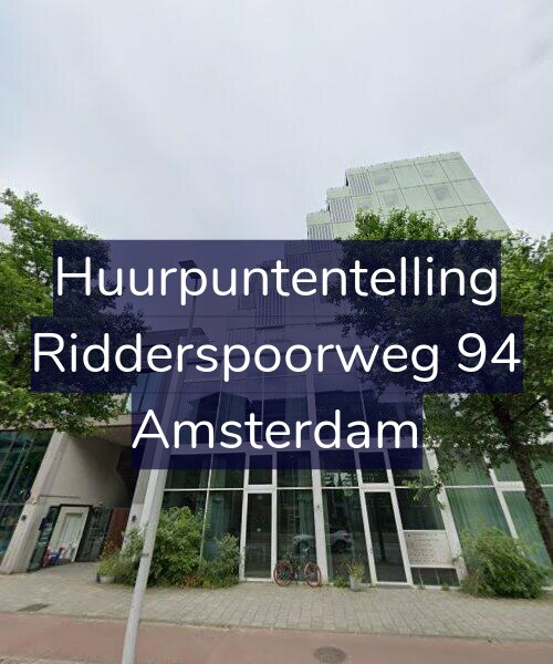 Foto gevel Huurpuntentelling voor Ridderspoorweg 94, Amsterdam
