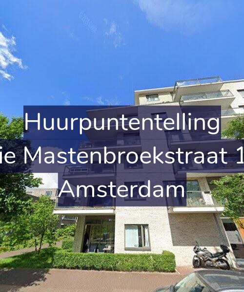 Foto gevel Huurpuntentelling voor Rie Mastenbroekstraat 19, Amsterdam