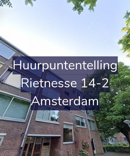 Foto gevel Huurpuntentelling voor Rietnesse 14-2, Amsterdam