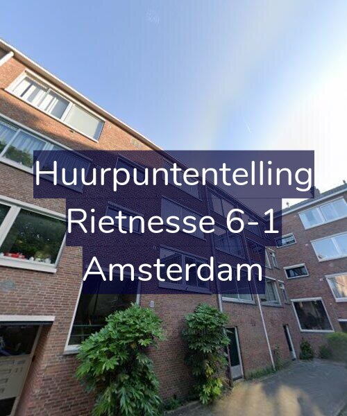 Foto gevel Huurpuntentelling voor Rietnesse 6-1, Amsterdam