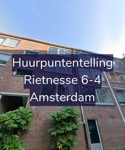 Foto gevel Huurpuntentelling voor Rietnesse 6-4, Amsterdam
