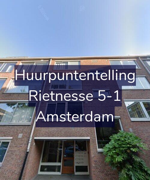 Foto gevel Huurpuntentelling voor Rietnesse 5-1, Amsterdam