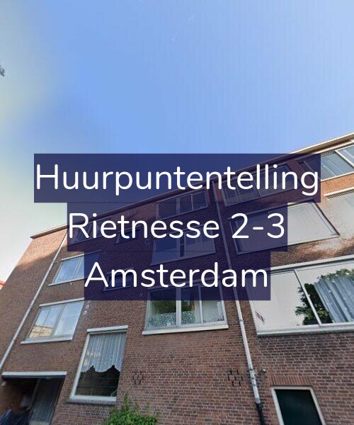 Foto gevel Huurpuntentelling voor Rietnesse 2-3, Amsterdam