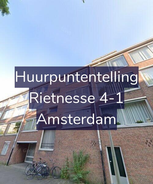 Foto gevel Huurpuntentelling voor Rietnesse 4-1, Amsterdam