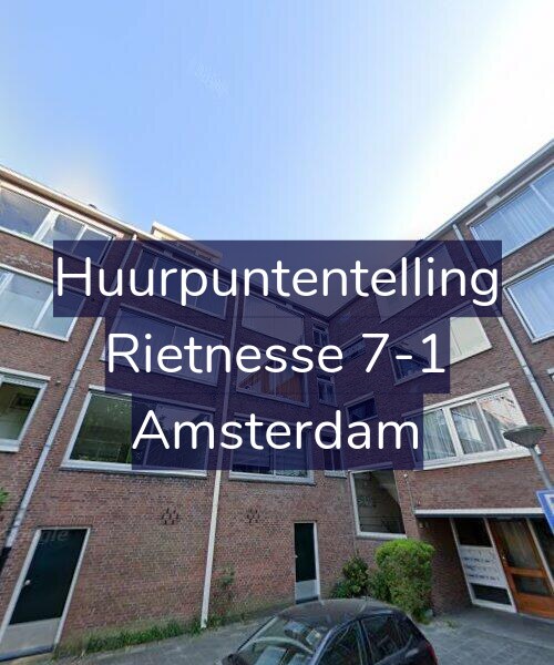 Foto gevel Huurpuntentelling voor Rietnesse 7-1, Amsterdam