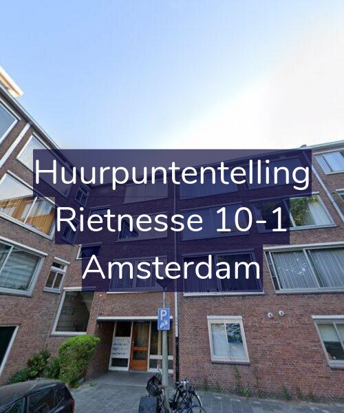 Foto gevel Huurpuntentelling voor Rietnesse 10-1, Amsterdam