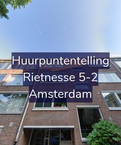 Foto gevel Huurpuntentelling voor Rietnesse 5-2, Amsterdam