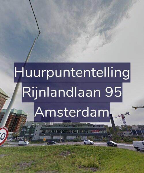 Foto gevel Huurpuntentelling voor Rijnlandlaan 95, Amsterdam