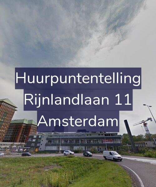 Foto gevel Huurpuntentelling voor Rijnlandlaan 11, Amsterdam