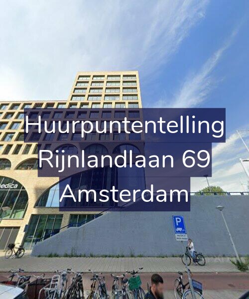 Foto gevel Huurpuntentelling voor Rijnlandlaan 69, Amsterdam