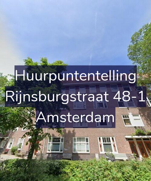 Foto gevel Huurpuntentelling voor Rijnsburgstraat 48-1, Amsterdam