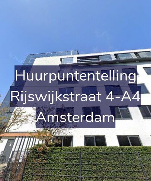 Foto gevel Huurpuntentelling voor Rijswijkstraat 4-A4, Amsterdam