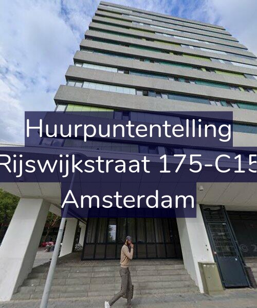 Foto gevel Huurpuntentelling voor Rijswijkstraat 175-C15, Amsterdam