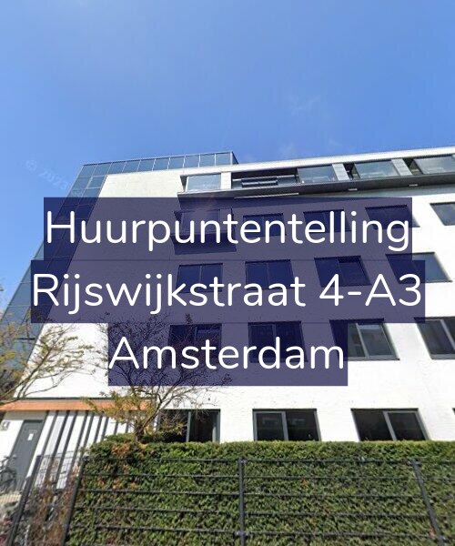 Foto gevel Huurpuntentelling voor Rijswijkstraat 4-A3, Amsterdam